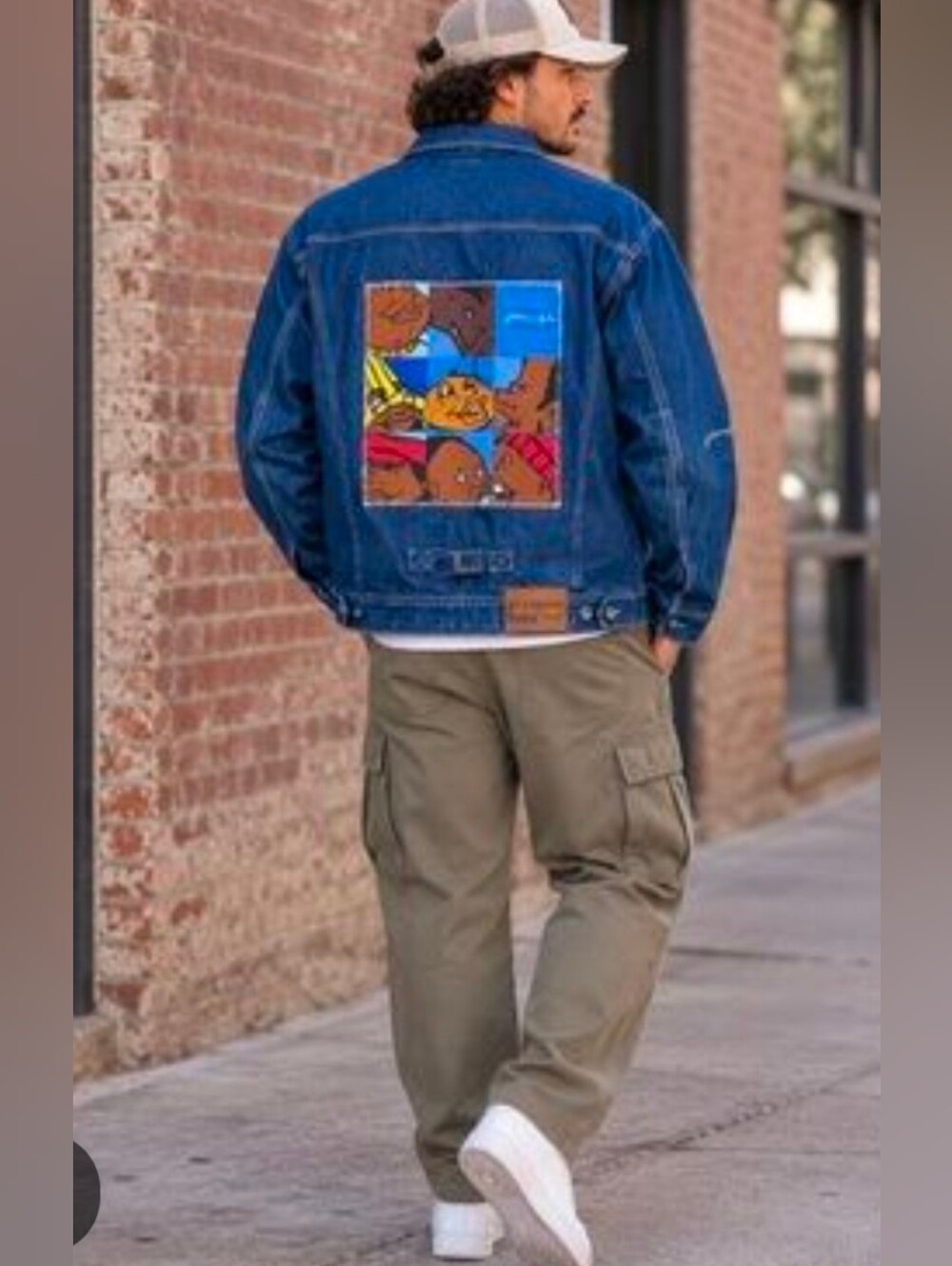 Fubu Platinum FAT ALBERT Limited Edition Dark Denim Jacket 3XL